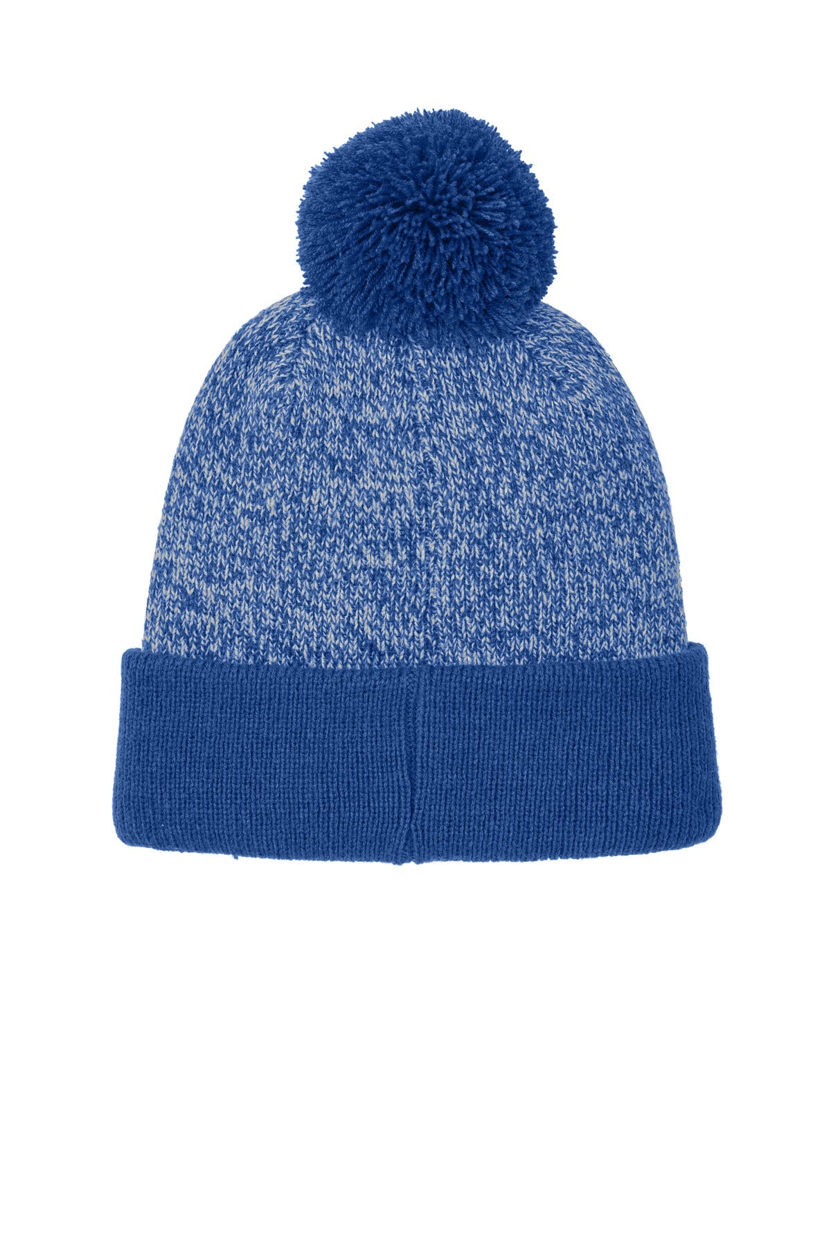 Sport-Tek Halftime Heather Pom Beanie STC68