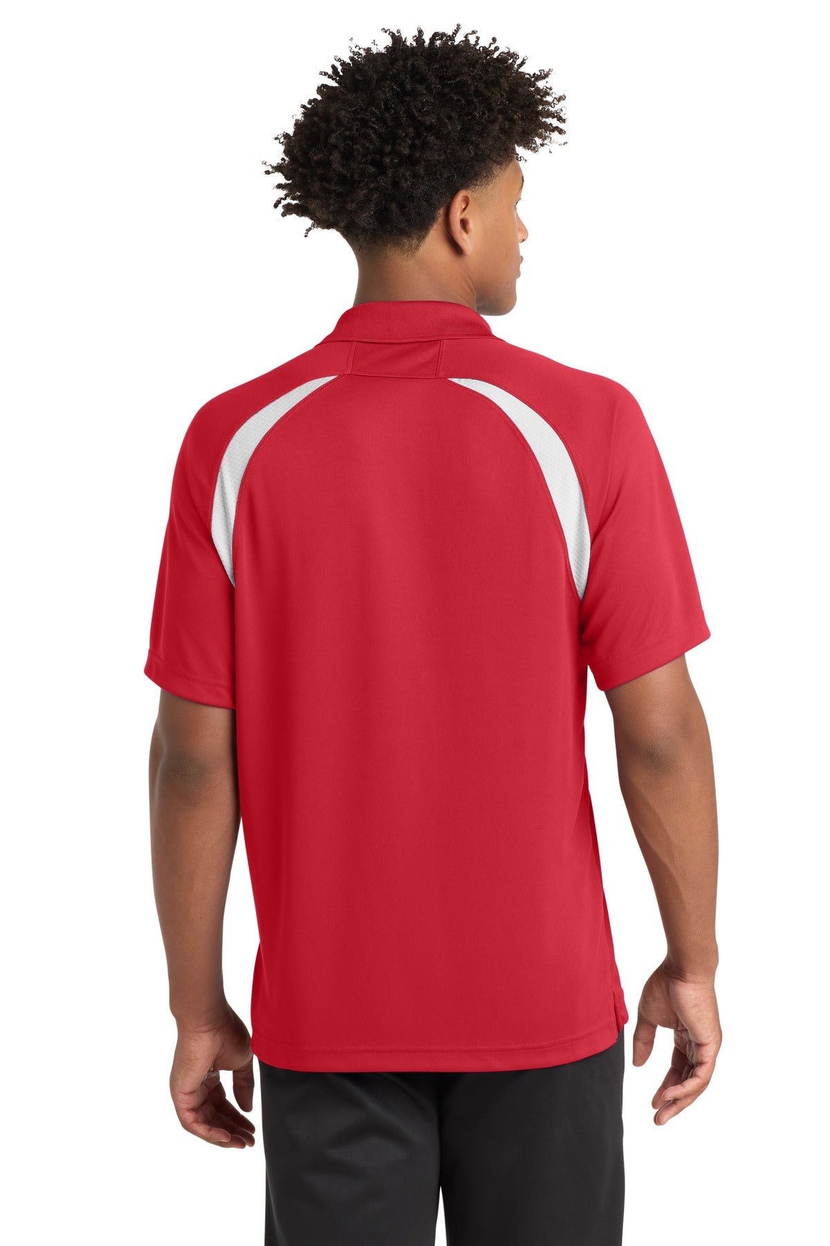 Sport-Tek Dry Zone Colorblock Raglan Polo. T476