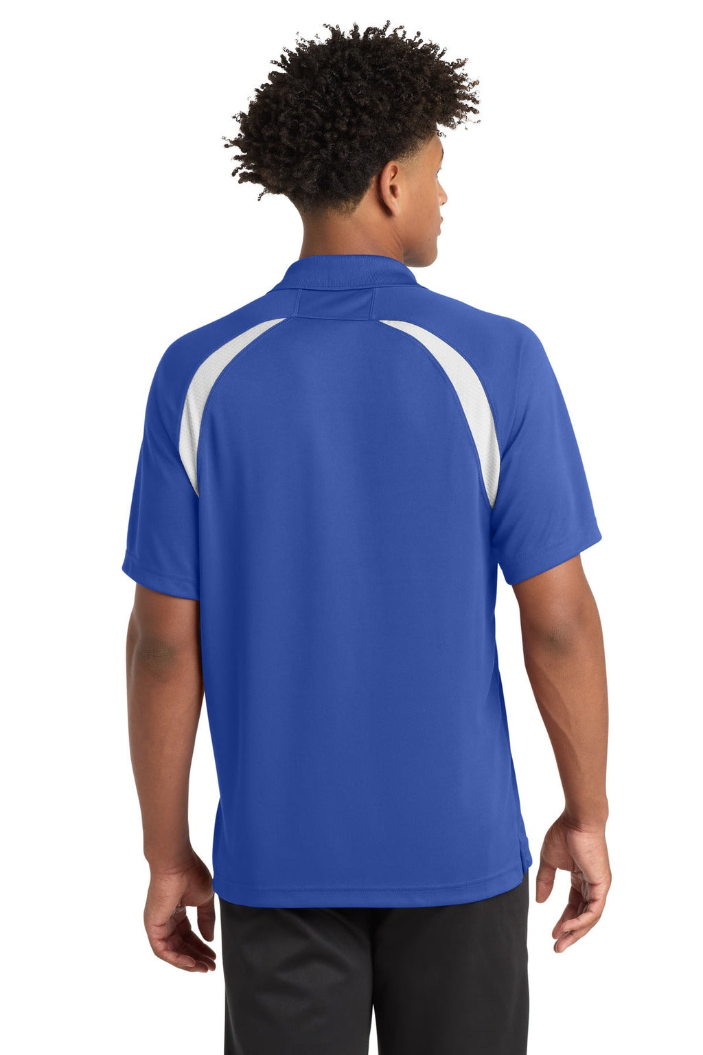 Sport-Tek Dry Zone Colorblock Raglan Polo. T476