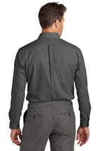 Brooks Brothers Tall Wrinkle-Free Stretch Nailhead Shirt TBB18002