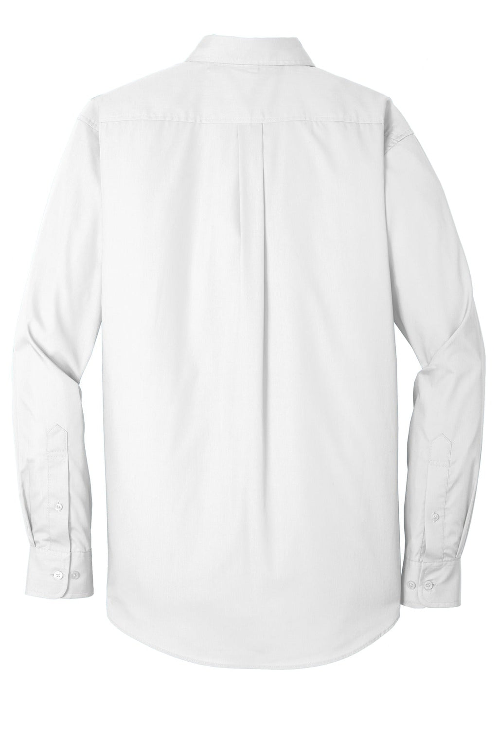 Port Authority Long Sleeve Carefree Poplin Shirt. W100