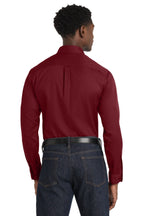 Port Authority Long Sleeve SuperPro React Twill Shirt. W808