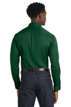 Port Authority Long Sleeve SuperPro React Twill Shirt. W808