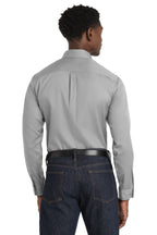 Port Authority Long Sleeve SuperPro React Twill Shirt. W808