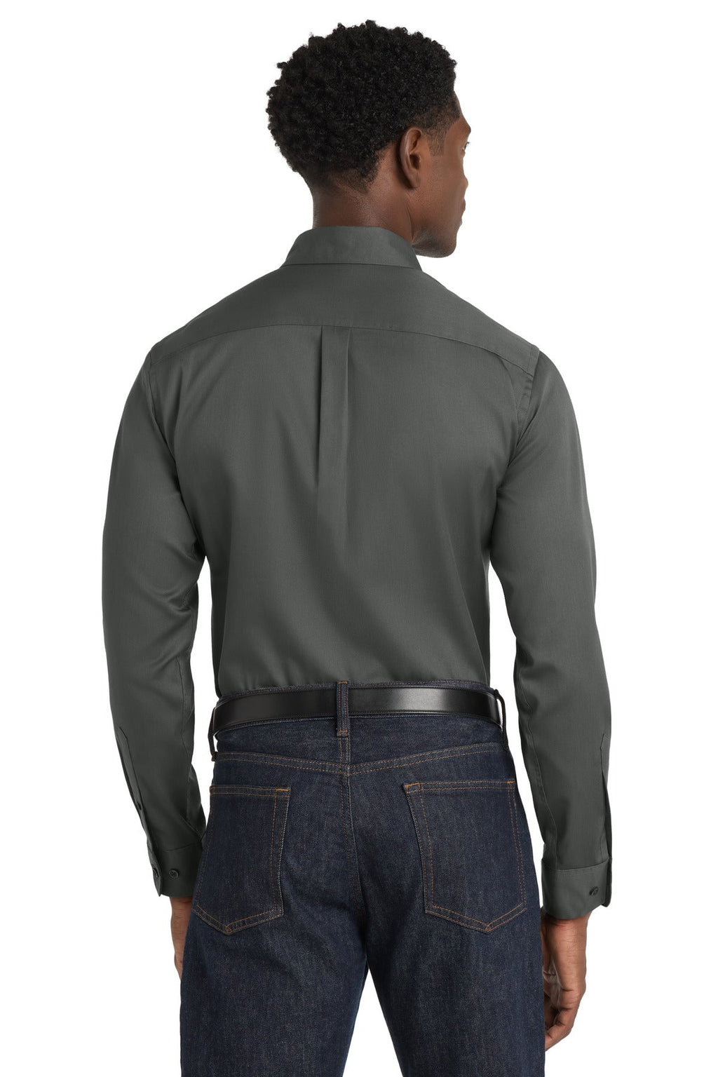 Port Authority Long Sleeve SuperPro React Twill Shirt. W808