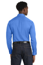 Port Authority Long Sleeve SuperPro React Twill Shirt. W808
