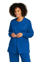Wink Unisex WorkFlex Snap-Front Scrub Jacket WW3080