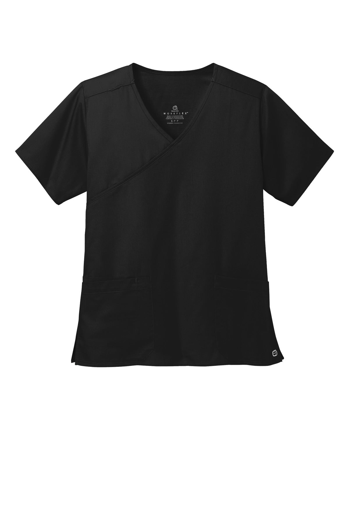 Wink Women's WorkFlex Mock Wrap Top WW4760