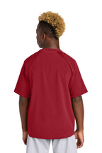 Sport-Tek Youth Repeat 1/2-Zip Short Sleeve Jacket YJST489