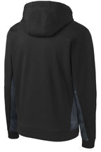 Sport-Tek Youth Sport-Wick CamoHex Fleece Colorblock Hooded Pullover.  YST239