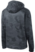 Sport-Tek Youth Sport-Wick CamoHex Fleece Hooded Pullover.  YST240