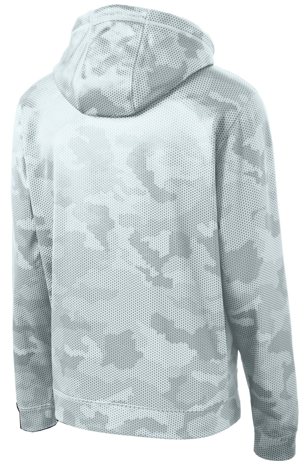 Sport-Tek Youth Sport-Wick CamoHex Fleece Hooded Pullover.  YST240