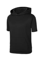 Sport-Tek  Youth Sport-Wick  Fleece Short Sleeve Hooded Pullover. YST251