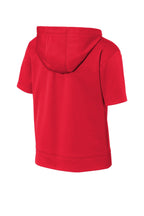 Sport-Tek  Youth Sport-Wick  Fleece Short Sleeve Hooded Pullover. YST251