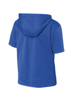 Sport-Tek  Youth Sport-Wick  Fleece Short Sleeve Hooded Pullover. YST251