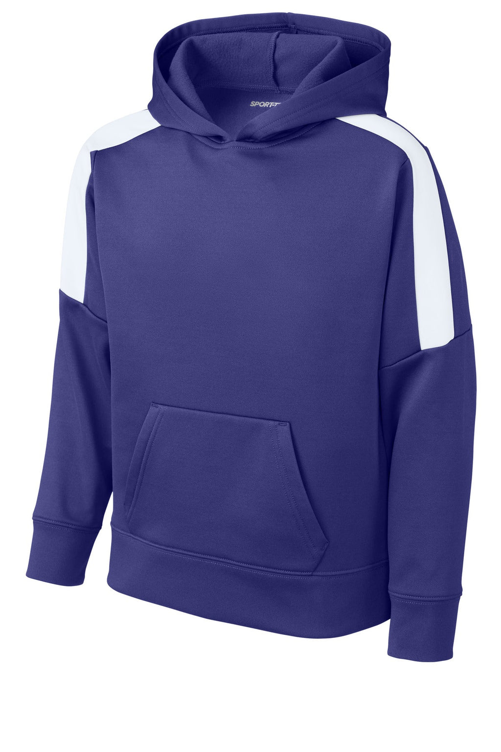Sport-Tek Youth Sport-Wick Fleece United Pullover Hoodie YST255
