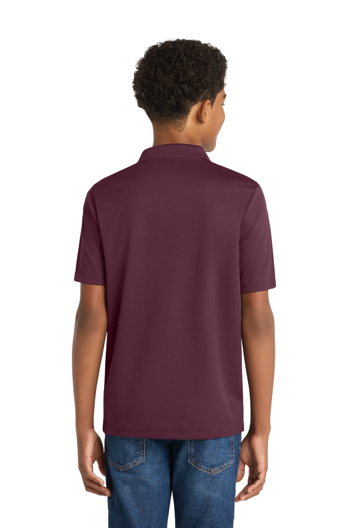 Sport-Tek Youth PosiCharge RacerMesh Polo. YST640