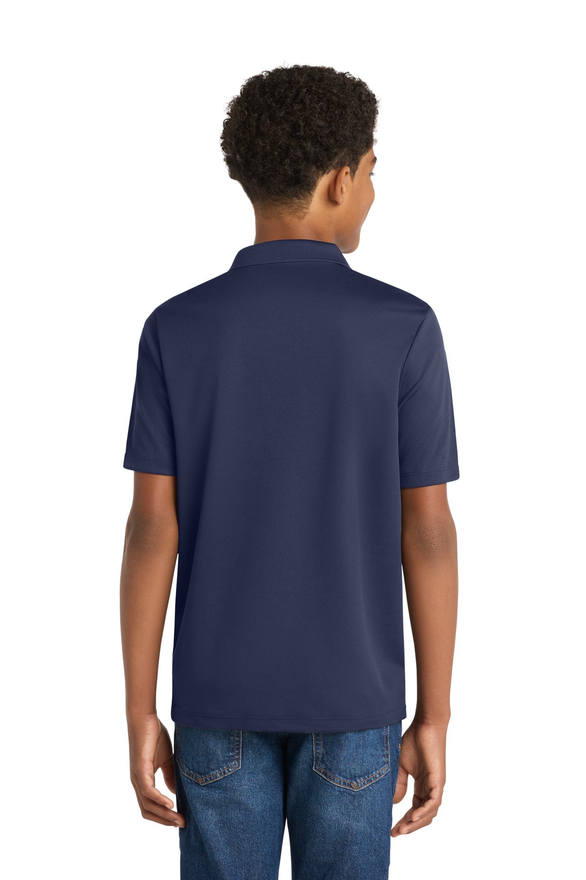 Sport-Tek Youth PosiCharge RacerMesh Polo. YST640