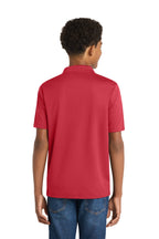 Sport-Tek Youth PosiCharge RacerMesh Polo. YST640