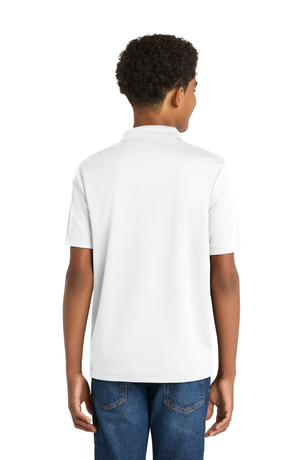 Sport-Tek Youth PosiCharge RacerMesh Polo. YST640